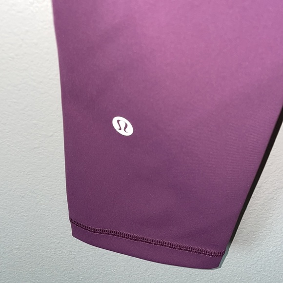 NWT Lululemon Swift Speed High-Rise Crop 21" Vintage Plum Size 0 - Picture 4 of 12